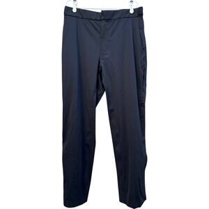 NEW Black Nike Storm Fit Golf Pants Windproof Waterproof Zipper Pockets Men's XL